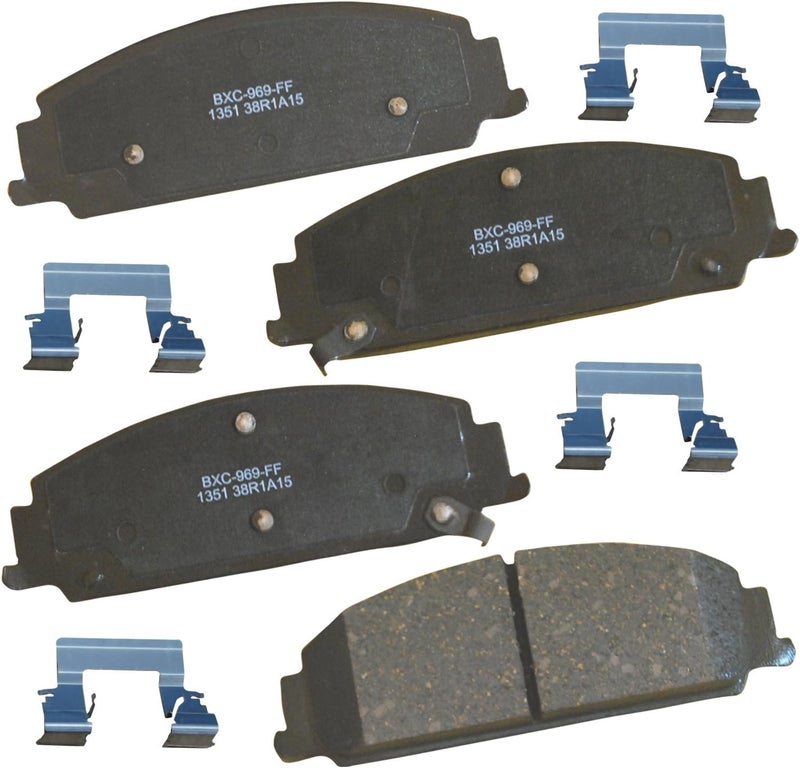 Bendix Premium SBC1351 Ceramic Front Brake Pads for Chevrolet Caprice 2012, Pontiac G8 2009-2008 - Image 1